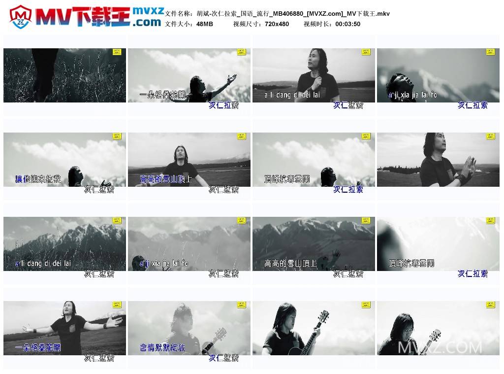 胡斌-次仁拉索_国语_流行_MB406880